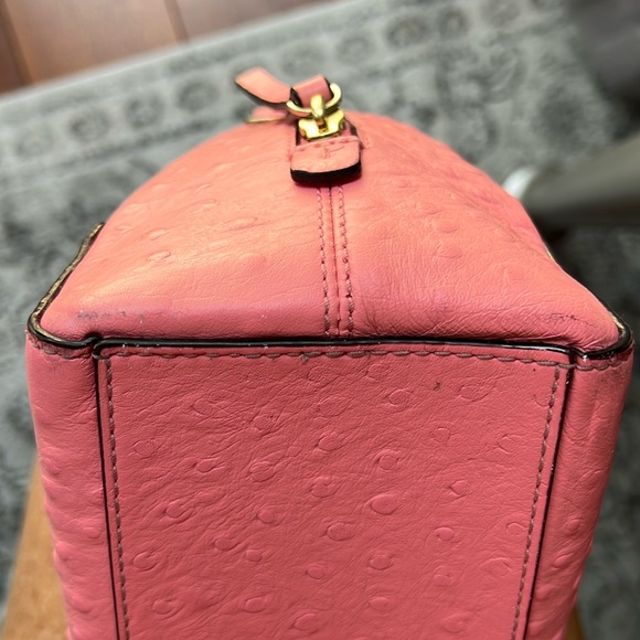 Kate Spade Riverside Street Ostrich Embossed Felix handbag - Picture 11 of 14